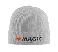 RYMHSKYBC Magic Games Gathering MTG Gorro de Punto Otoño Invierno Skullies Gorros de esquí Logo Sencillo Gorros Mujer Masculino Acrílico Casual