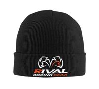 RYMHSKYBC Rival Boxing Corpo Stamp Bonnet Gorra de Punto Callejero para Hombres Mujeres Invierno Warm Skullies Gorros para Viajes Camping al Aire Libre