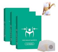 RynoPulse 30 parches para adelgazar el abdomen, parches de pérdida de peso, parche reafirmante para el cuidado del cuerpo, parche para apretar la piel y quemar grasa, hidratante suave y eficaz, para