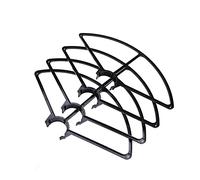 Rynplex 1 Juego de Protector de hélice Typhoon Q500, Protector de Apoyo sobre Parachoques, Anillo Protector, círculos de liberación rápida, for Yuneec, Q500 Protector de hélice para Drones(Schwarz)