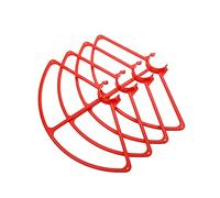 Rynplex 1 Juego de Protector de hélice Typhoon Q500, Protector de Apoyo sobre Parachoques, Anillo Protector, círculos de liberación rápida, for Yuneec, Q500 Protector de hélice para Drones(Rot)