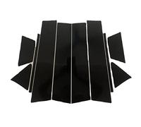 Rynplex 10 Postes de Pilar pulidos, for, for Mitsubishi, for Eclipse Cross 2018-2021, Pegatina de Columna BC for Cubierta de moldura de Ventana Ajuste del Pilar de la Ventana de la Puerta del Coche