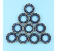 Rynplex 10 unids/lote juego de sellos de aceite de manivela, for Husqvarna, 61 181 268 66 65 77 266 272 XP 480 motosierra 503260204 Kit de cojinetes de cigüeñal para motosierra