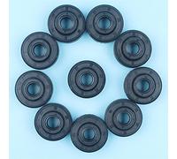 Rynplex 10 unids/lote sello de aceite del cigüeñal, for socio, motosierra 350 351 370 371 390 420 Kit de cojinetes de cigüeñal para motosierra