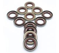 Rynplex 12 unids/lote sellos de aceite de cigüeñal, for Husqvarna 51 55 254 257 262 357 359 357XP, piezas de motosierra 505275719 505275719 Kit de cojinetes de cigüeñal para motosierra