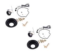 Rynplex 2 juegos de kits reparación diafragma carburador motocicleta, for Virago, XV400 2NT 3JB, reemplazo accesorios Kit de carburador para motor pequeño de bicicleta