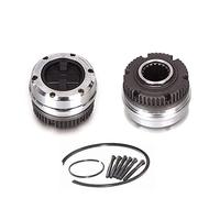 Rynplex 2 piezas, for Ford, Bronco, Chevy, Suburban Blazer Jimmy camioneta de 1/2 tonelada, for DODGE, bujes bloqueo rueda libre B027 AVM418 Conjunto de cubo de rueda de bloqueo de automóvil