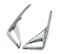 Rynplex 2 Piezas, for Toyota, for C-HR CHR 2016-2017 2018, Parachoques Trasero Cromado, Reflector, luz antiniebla, Cubierta de lámpara, moldura, Marco de Adorno, Bisel Cubierta de luz antiniebla