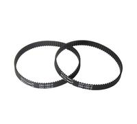 Rynplex 2 uds Correa de transmisión de sincronización 2M-180-6 perímetro 180mm Ancho 6mm Dientes 90 transportador sincrónico Repuesto aspiradora Correa de Goma para aspiradora