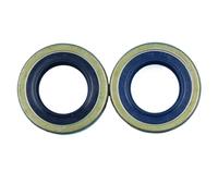 Rynplex 2 unids/lote juego de sellos de aceite, for Husqvarna, 268 272 61 66 266 343 343F 343FR 343R 345FX K750 K760 K970 desbrozadora de motosierra Kit de cojinetes de cigüeñal para motosierra
