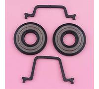 Rynplex 2 unids/lote Kit de juntas de cilindro de sello de aceite, for Husqvarna 445 450 445E 450E, motosierra 544108701 544109201 544013801 Kit de cojinetes de cigüeñal para motosierra