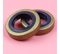 Rynplex 2 unids/lote sellos de aceite de cigüeñal, for motosierras Husqvarna 61 266 268 272 503260204, piezas de Motor de motosierra Kit de cojinetes de cigüeñal para motosierra