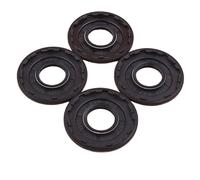 Rynplex 4 unids/lote Kit de cubierta de sellado de sello de aceite de cigüeñal, for Husqvarna, 445 445e 450 450e repuestos de motosierra 544013801 Kit de cojinetes de cigüeñal para motosierra