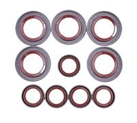 Rynplex 5 X juego de sellos de aceite del cigüeñal, for STIHL, 044 MS440 pieza de repuesto de motosierra 96400031972 96400031320 Kit de cojinetes de cigüeñal para motosierra