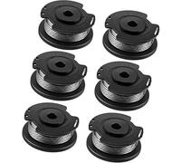 Rynplex 6 carretes de Repuesto for desbrozadora para Bosch EasyGrassCut | 18, 23, 26, 18-230, 18-260 y 18-26. Número de pieza de repuesto: F016800569.
