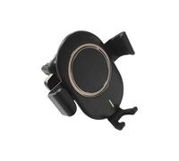Rynplex Adaptador de Carga inalámbrica for Cargador teléfono 10 W for automóvil, Abrazadera for Rejilla ventilación, Soporte Universal for móvil, Fuente alimentación Cargador de Coche(Schwarz)