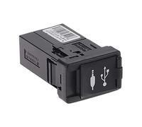 Rynplex Adaptador de Puerto USB AUX, Conector de Entrada de Audio Auxiliar, Pieza de reparación de Radio de Coche, for Toyota, Corolla, Camry 86190-0R010 Puerto USB de la Consola Central del vehículo