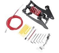 Rynplex Amortiguador Trasero, para Xiaomi, para Scooters eléctricos M365 1S Pro1 Pro2, para de suspensión Forsteel Mejorado Ride Com Fort 78 mm/92 mm Resorte de suspensión Delantera