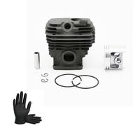 Rynplex Anillo de pistón de cilindro de 52 mm, for STIHL, MS461 MS 461 1128 020 1250 Piezas de repuesto de motosierra recubiertas de Nikasil Pistón de motosierra