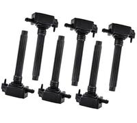 Rynplex Bobina de encendido 6PCS del automóvil en el enchufe, for Chrysler, for DODGE, 05149168AD 05149168AH 05149168AI Unidad de reemplazo de bobina de encendido de auto
