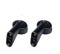 Rynplex Boquilla de Lavado del Brazo del limpiaparabrisas Trasero, for Audi, Sq5 2013-2020 Q7 2006 2007 2008 2009 2010 2011 2012-2020 Boquilla rociadora para limpiaparabrisas Trasero(2X)