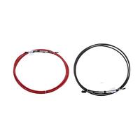 Rynplex Cable de Caja Control Remoto Cambio Acelerador 2 Piezas, for Yamaha, Canoa Barco Marino, 11 pies Sistema de Cable eléctrico de CC para embarcacione