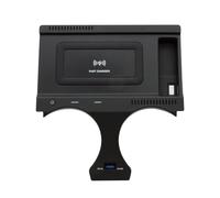 Rynplex Caja de Almacenamiento for Consola Carga Coche, Almohadilla inalámbrica, for, X3 X4 G01 G02 2018 2019 2020 2021 LHD Solamente Cargador de Coche