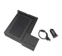 Rynplex Cargador de teléfono inalámbrico for Mercedes-Benz, Clase C GLC 2016-2019, Alfombrilla Carga inalámbrica for Consola Central, Todos los Modelos AC Cargador de Coche