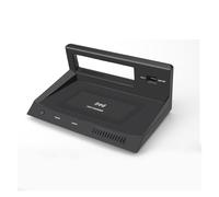 Rynplex Cargador inalámbrico for automóvil, for Tiguan, MK2, for, Allspace 2017 2018 2019, Adaptador de Carga rápida con Placa inalámbrica QI Cargador de Coche