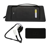 Rynplex Cargador inalámbrico Qi for Coche de 15 W, for teléfono Hilux 2016-2020, Cargador rápido, Placa Carga, Accesorios Cargador de Coche