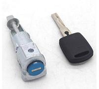 Rynplex Cilindro DE Barril DE Cerradura DE Puerta del Conductor Izquierdo, for Skoda, for Octavia, 2004-2013 1Z0837167C 6Y0898167E Cilindro de Cerradura de Puerta