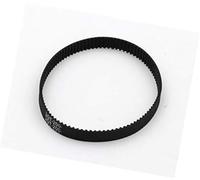 Rynplex Correa de distribución bucle cerrado GT2, 5 unidades por lote, caucho, 10 mm, 220 mm-320, piezas impresora 3D CNC Unidad de cinturón(BLACK GT2 10 260 MM)