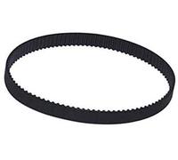 Rynplex Correa de distribución bucle cerrado GT2, caucho, 2GT 6 mm, 124-150, correa síncrona, piezas impresora 3D Unidad de cinturón(BLACK 146mm)