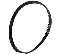 Rynplex Correa de distribución bucle cerrado GT2, piezas impresoras 3D caucho 2GT 6 mm, 110 112 122 200 280 300 610 852, correas síncronas, pieza correa Unidad de cinturón(BLACK 852 mm)