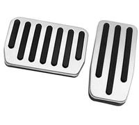Rynplex Cubierta de pedales freno acelerador coche, for Tesla, modelo 3 Y 2017-2022 ModelY Model3 Kit de protección para pedales de coche