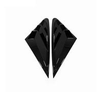 Rynplex Embellecedor de la Cubierta del Panel de la decoración del Obturador del triángulo de la Ventana Trasera del Coche, for, for A3 8Y Sedan 2021 2022 ABS Accesorios Negros de Fibra de Carbono CU