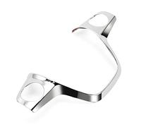 Rynplex Embellecedor for Volante, Pegatina Decorativa for Ford, For Focus 3 MK3 (2012-2014), For KUGA 2013-2015, 1 Uds., Accesorios de Estilo de Coche Adhesivo para Volante(Chrome 1pcs)