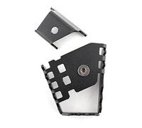 Rynplex Extensión de pedal freno pie, extensor almohadilla trasero, for, F650GS, F750GS, F800GS, R1200GS, LC, R1250GS, F850GS Estribo para el pie del pasajero trasero de la mot(Schwarz)