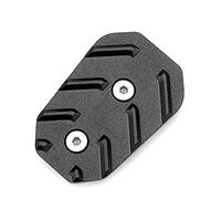 Rynplex Extensión de pedal freno trasero Ampliación almohadilla clavija Extensor CB500X 2019-2020 Estribo para el pie del pasajero trasero de la mot(Schwarz)