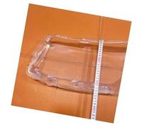 Rynplex Faro delantero, for VW, for T-Cross 2019 2020 2021 Carcasa de faro coche Cubierta Lente Cristal carcasa Luces delanteras Lente protectora para faros delanteros de automóvil(BLACK Left side)