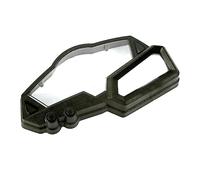 Rynplex, for instrumento de velocímetro de motocicleta 300 EX300 13-16, for indicador de caja de reloj, odómetro, cubierta de carcasa de tacómetro Pantalla de instrumentos para motocicletas(BLACK B)