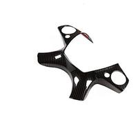 Rynplex for Mercedes-Benz, Clase C C280 C230 W204 2007-2010, Panel de Volante Coche Fibra Carbono ABS Etiqueta Marco Decorativo Interior Vinilo decorativo volante