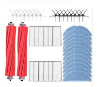 Rynplex For Roborock, S7 S70 S75 S7Max s7MaxV T7S Plus Cepillo Principal Filtro Hepa fregonas repuestos Accesorios de aspiradora robótica Kit de Accesorios para Robot Aspirador(42pcs)