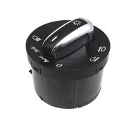 Rynplex For VW, Golf, Jetta, Passat, CC Reemplazar Faros cromados Interruptor de Control de lámpara antiniebla Piezas de automóvil 5ND941431B 3C8941431A Interruptor de luz antiniebla