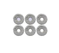 Rynplex For Xiaomi, Mijia Omni B101CN Todo en uno / L10S Ultra/Dreame S10/S10 Pro Parte Cepillo Lateral Principal Filtro Hepa paño de mopa Bolsa de Polvo Kit de Accesorios para Robot Aspirador(6PCS)