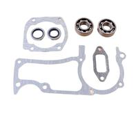 Rynplex Juego de juntas de sellos de aceite de cojinete de cigüeñal, for Husqvarna 362 365 371 372, piezas de motosierra Kit de cojinetes de cigüeñal para motosierra