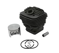 Rynplex Juego de pistones de cilindro de 56mm y 54mm, repuestos de motosierra de Gas de gran diámetro, for STIHL, MS660 MS 066 660 11220201211 11220201209 Pistón de motosierra(Big 56mm)