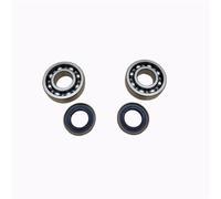 Rynplex Juego de sellos de aceite de rodamiento de bolas de cigüeñal, for Husqvarna 254 257 262 357 359 51 55, piezas de motosierra de gasolina Kit de cojinetes de cigüeñal para motosierra