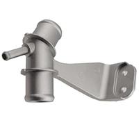 Rynplex Junta de manguera de calentador de coche Radiador de coche, conector manguera distribución agua motor aluminio, refrigeración salida tubo refrigerante