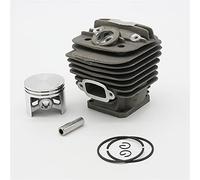 Rynplex Kit de anillo de pasador de pistón de cilindro de 48mm, repuestos de motosierra, for STIHL, MS 034 036 034AV 034 SU-PER MS360 Pistón de motosierra